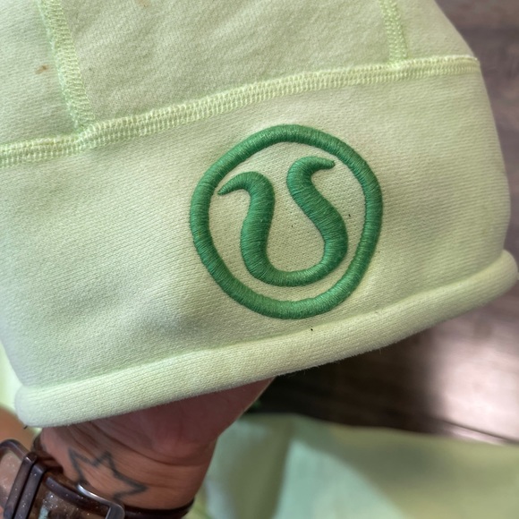 Mint lime green Lululemon scuba hoodie size 8 - Picture 6 of 6